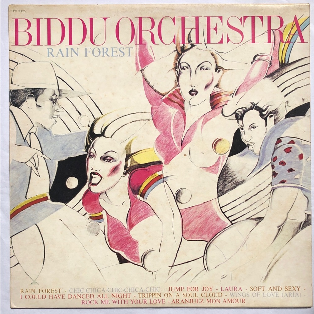 Biddu Orchestra Vinyl Lp Record Album Rain Forest ‘76